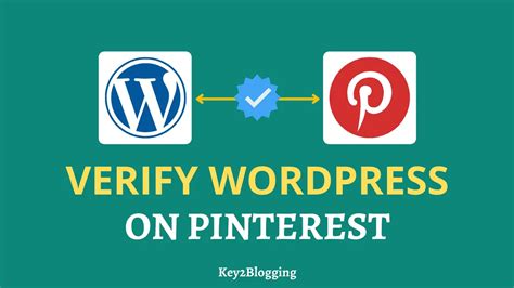 How To Verify Your Wordpress Website On Pinterest Step By Step