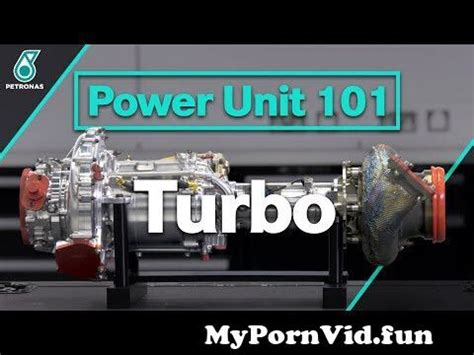 Power Unit 101 With PETRONAS Turbocharger EXPLAINED From Lfs 01