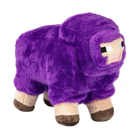 Plush Minecraft Mineon Sheep Purple 10 Soft Doll J6638