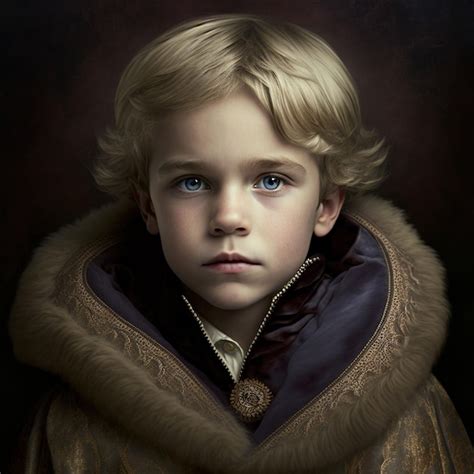 Premium Photo Young Child Fantasy Portrait Ai Generated Digital Art