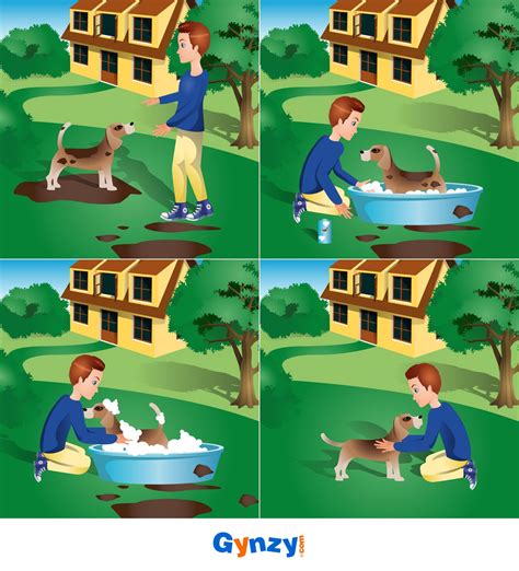 4 Step Sequence Story Pictures About Everyday Life Events Find More At