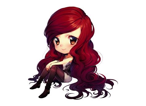 Anime Girl Long Red Hair Posted By Ryan Cunningham