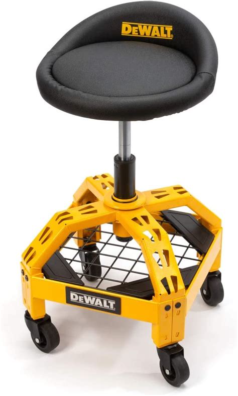 Dewalt 41562 Dxstah025 Adjustable Shop Stool With Casters