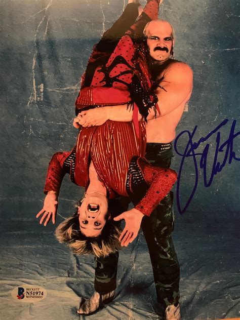 autographed jesse the body ventura with ozzy wrestlemania 2 etsy
