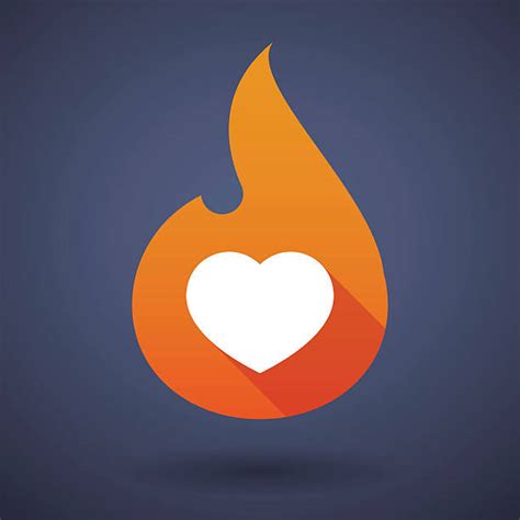 Flame Heart Illustrations Royalty Free Vector Graphics And Clip Art Istock