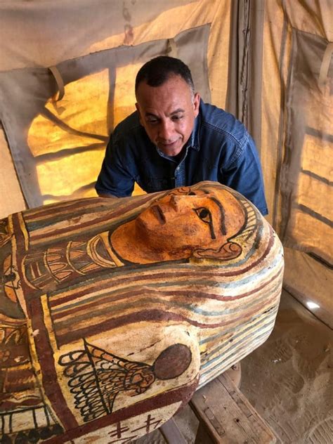 2500 Year Old Sarcophagi Unearthed At Egypts Oldest Pyramids Cbc News