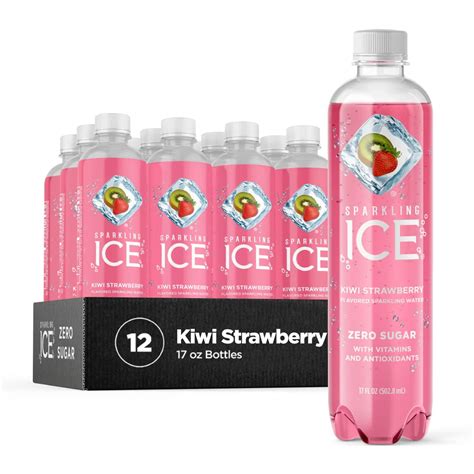 Sparkling Ice Kiwi Strawberry Sparkling Water Zero Sugar