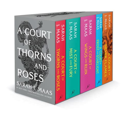 A Court Of Thorns And Roses Paperback Box Set 5 Books The First Five Books Set The Book Bundle