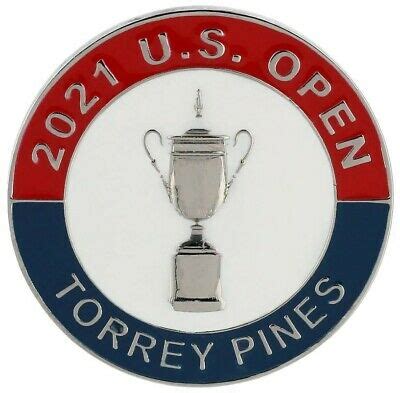 The us open golf is an annual golf championship held in the usa. 2021 US Open (TORREY PINES) -FLAT- Large TWO SIDED Logo Golf BALL MARKER | eBay