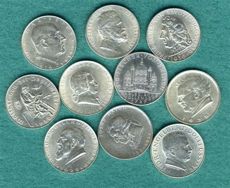 Austria 2 Schilling 1928 1937 Commemorative Coins Catawiki