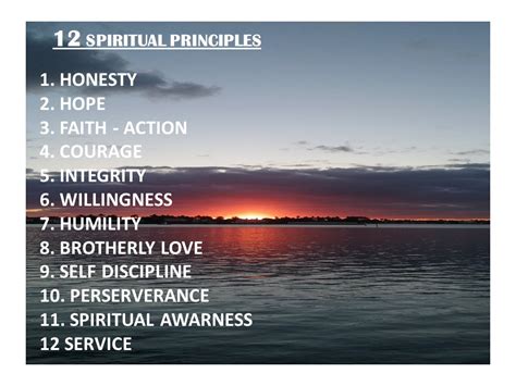 The Spiritual Principles Of The 12 Steps Diane Jellen