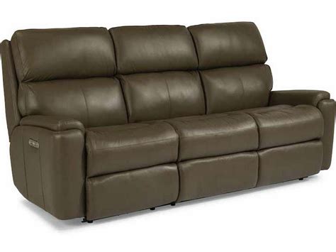 Flexsteel Furniture 3904 62h Rio Power Reclining Sofa With Power Headrests