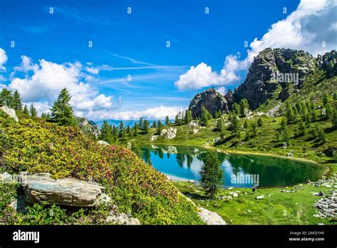 The Cottian Alps In Southern Piedmont Are Home To Magnificent Scenery