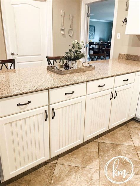 What a difference a detail like beadboard can make! Nice 30+ Captivating White Cabinets Design Ideas For ...