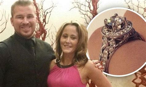 Teen Mom 2 Star Jenelle Evans Shows Off Her Huge Ring As She Poses With
