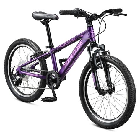 Mongoose Rockadile 20 Kids Girls Mtb Bike Purple Go Easy Cycles