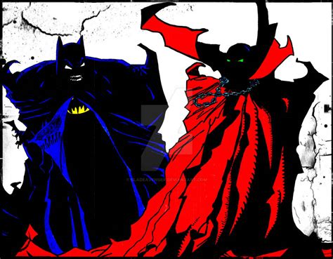 Batman Vs Spawn By Bladeavenger On Deviantart