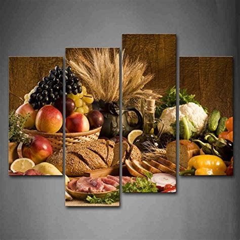 Formarkor Art Kx1656 Fruit Picture Canvas Wall Art Prints For Kitchen