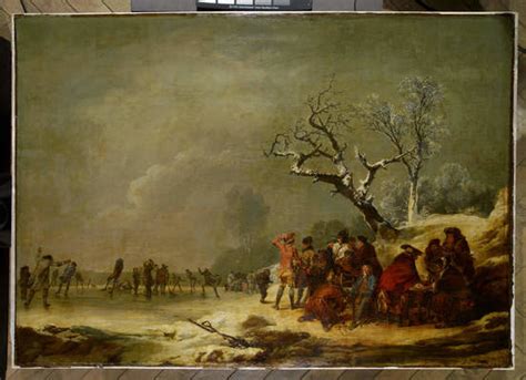 Winter Scene Philip James De Loutherbourg Artwork On Useum