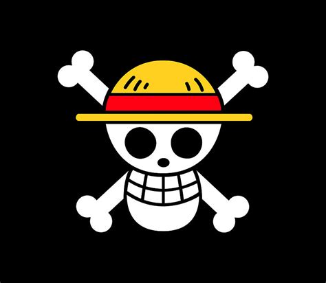 Mugiwara Jolly Roger One Piece Drawing By Alexia Chapuis Pixels Merch