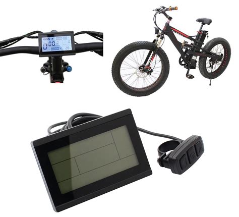V V Kt Lcd Display Meter Control Panel Ebike Electric Bicycle Us