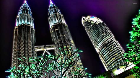 Petronas Towers In Kuala Lumpur Wallpaper World Wallpapers 4222