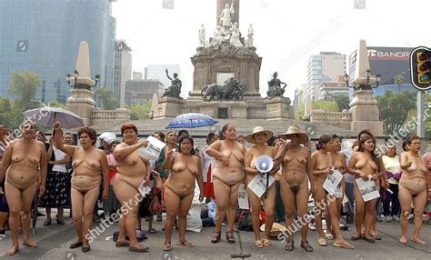 Pueblos Naked Protest