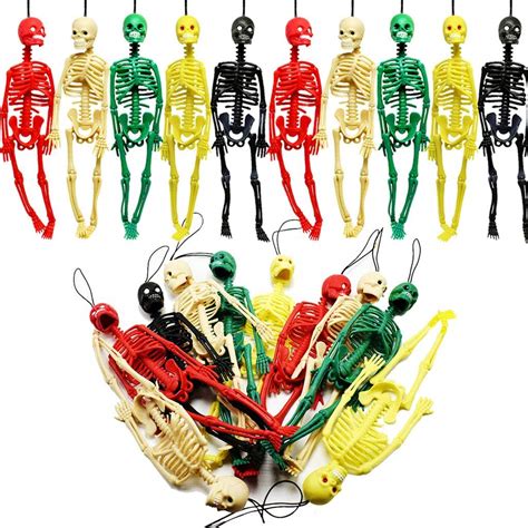 Partyyeah Stretchy Skeleton Bulk Glitter Colors Kit For Birthday