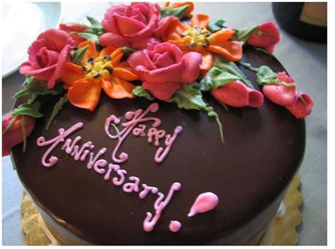 First attempt at gumpaste/fondant roses. Happy Anniversary Cake To Make Anniversary Special