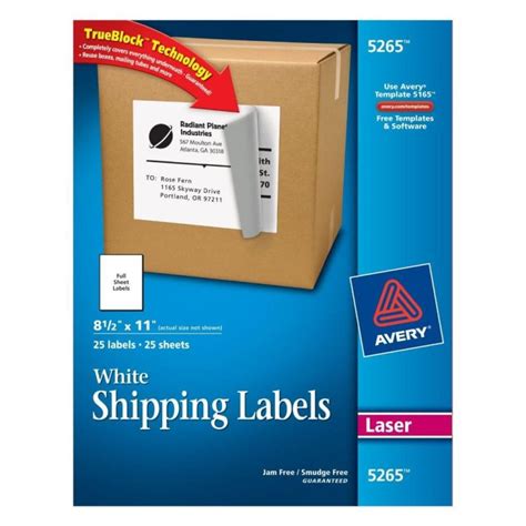 Avery Multi Use Labels 2″ X 4″ White 5444 Office Systems Aruba