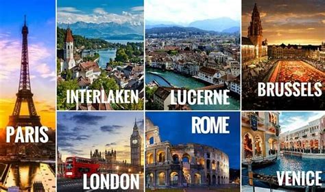 Europe Vacation Spots