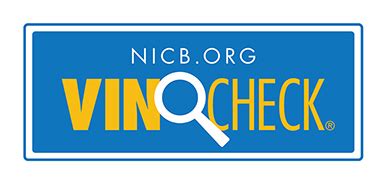 Check spelling or type a new query. VINCheck® Lookup | National Insurance Crime Bureau
