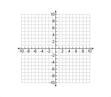 Free 8 Numbered Graph Paper Templates In Pdf