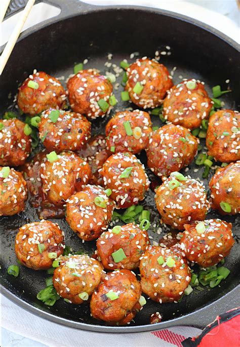 Featured in 11 deliciously epic meatball recipes. Baked Teriyaki Chicken Meatballs, Air fryer baked chicken ...