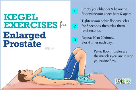 This Exercise Helps With An Enlarged Prostate Kegal Exercise Enlarged Prostate Pelvic Floor
