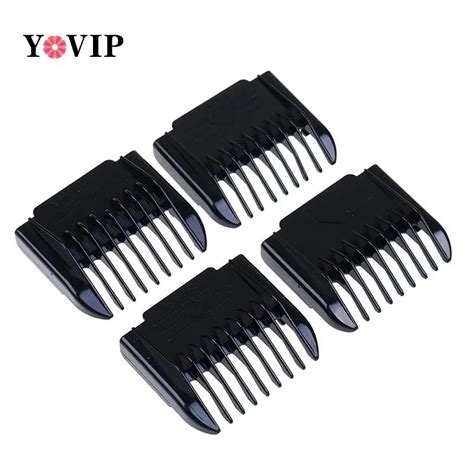4 Pcs Guide Combs Hair Trimmer Clipper Limit Comb Cutting Guide