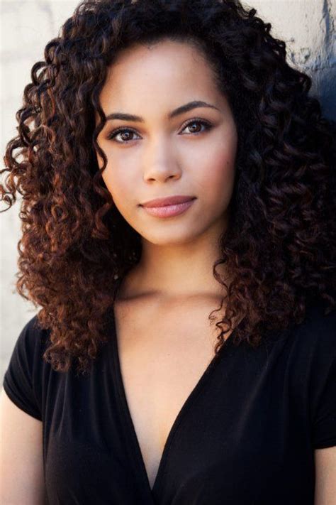 Pictures And Photos Of Madeleine Mantock Biracial Women Beautiful Women Faces Curly Hair Styles