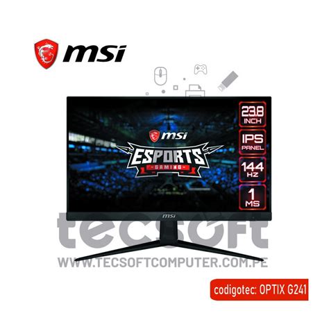 Monitor Msi Led 238 Optix G241 Gaming