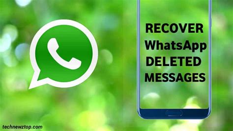How To Recover Whatsapp Deleted Messages Best Android App 2020