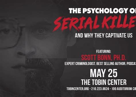 The Psychology Of Serial Killers Tickets 25th May Heb Performance Hall