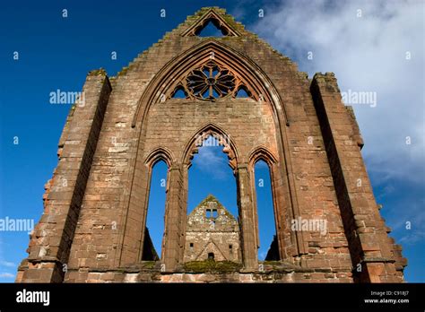 Sweetheart Abbey In Dumfries And Gallowayis A Ruin Built In The 12th