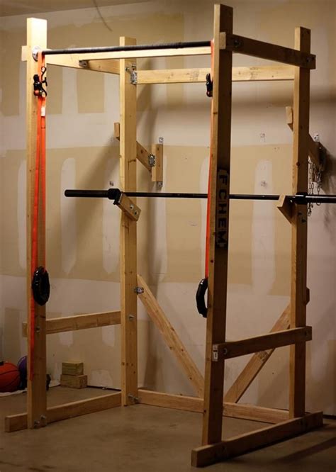Home Made Power Rack Rack Crossfit Crossfit Equipment No Equipment