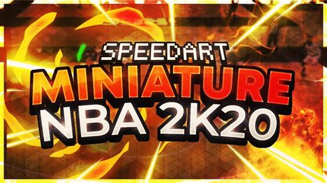 Speed Art Nba2k20 Thumbnail Fixnba2k20 Youtube