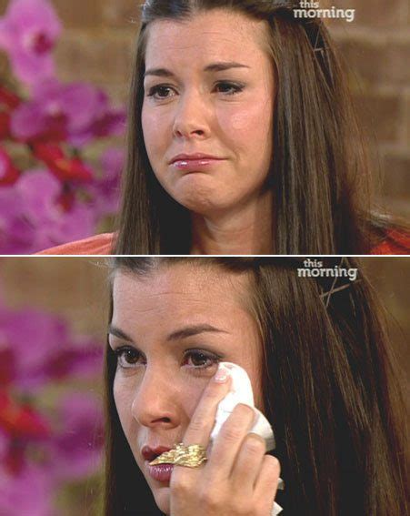 Imogen Thomas Breaks Down In Tears On This Morning Says Shes Not A Liar Ok Magazine