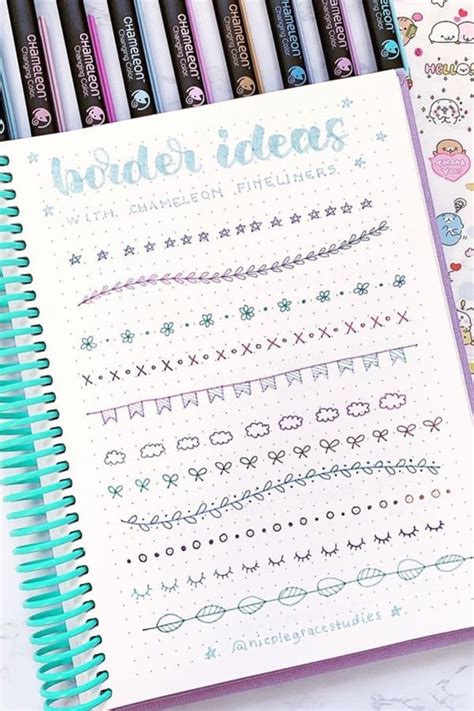 Borders By Martha Fetherol Clip Art Borders Bullet Journal Ideas Pages