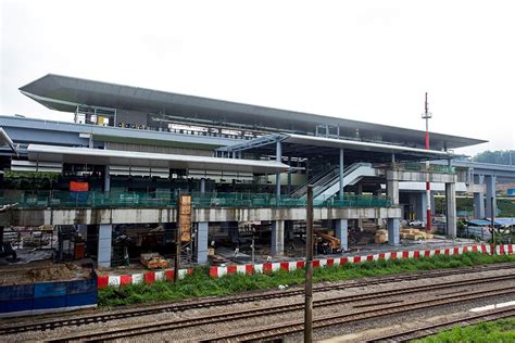 Mrt sungai buloh kajang kuala lumpur mrt sbk 2 2018. Pictures of Sungai Buloh MRT Station during construction ...