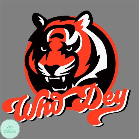 Who Dey Svg Cincinnati Bengals Svg Bengal Svg Inspire Uplift