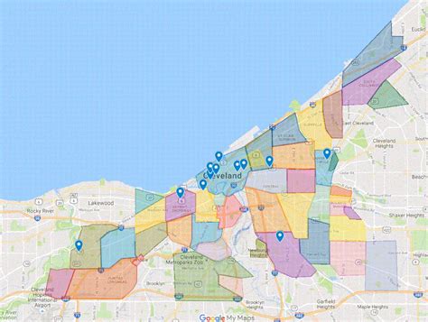How Many Cleveland Neighborhoods Are There 42 Interactive Map