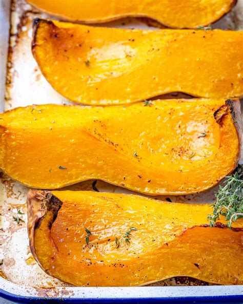 4 Ingredient Oven Roasted Butternut Squash Healthy Fitness Meals