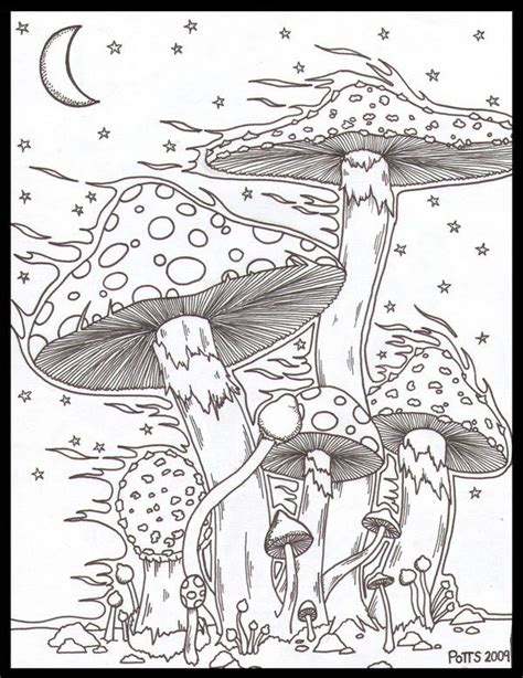 Trippy coloringes uncategorized psychedelic free for simpsons easy simple. Mushrooms In The Wind by jpotts90 on deviantART | Colorful ...
